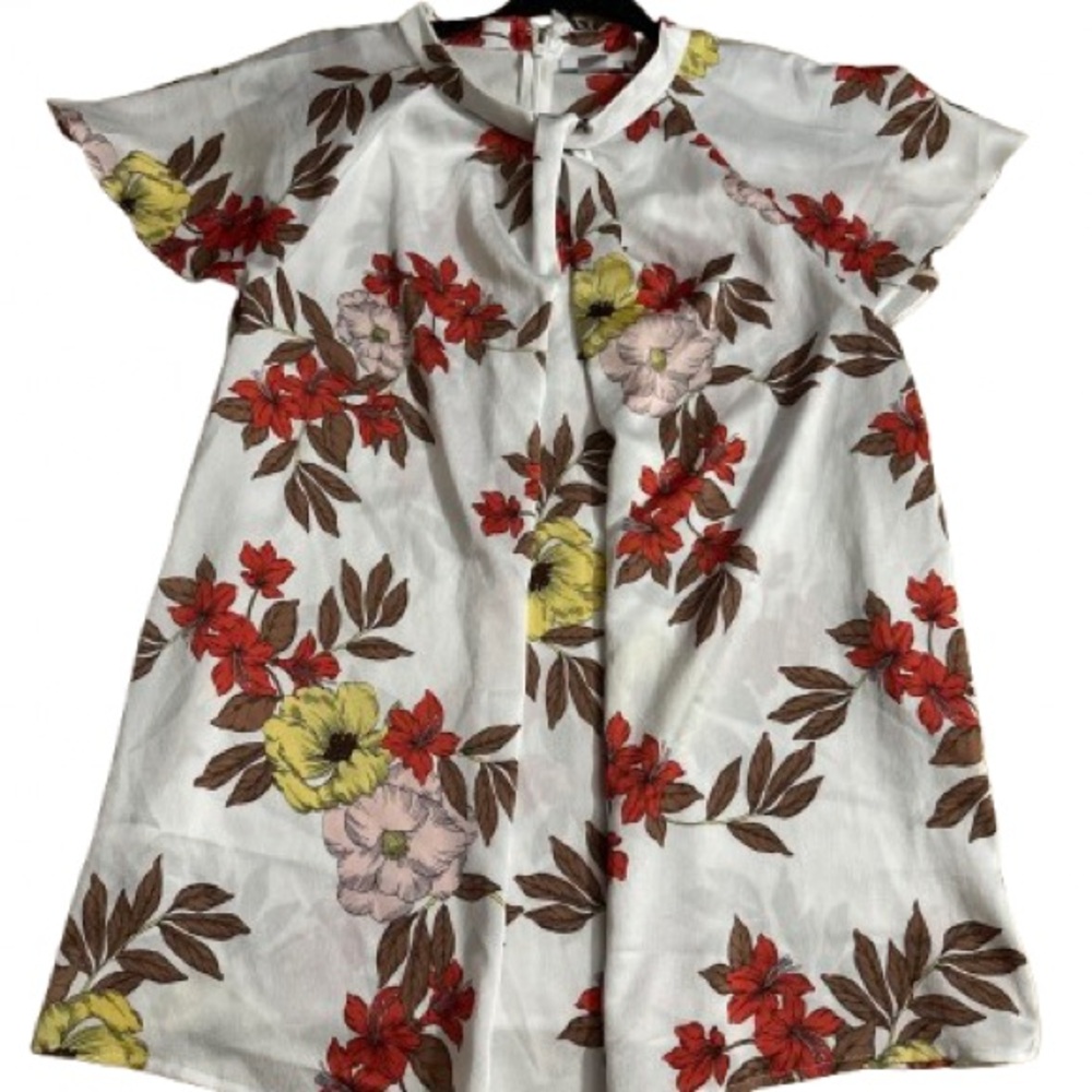 Liz Claiborne Multicolor Floral Blouse